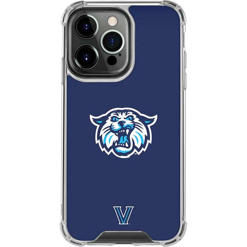 Villanova University V Initial iPhone 14 Pro Clear Case